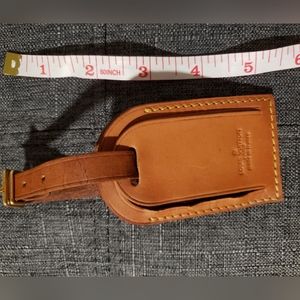Authentic Louis Vuitton Luggage Tag